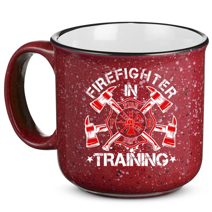 Firefighter In Training 15oz Campfire Ceramic Mug