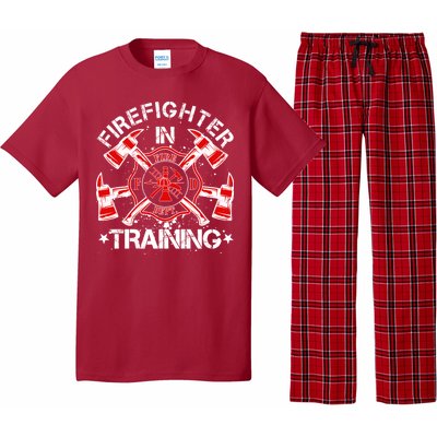 Firefighter In Training Pajama Set