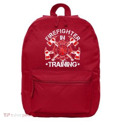 Firefighter In Training 16 in Basic Backpack