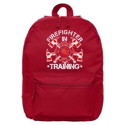 Firefighter In Training 16 in Basic Backpack