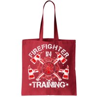 Firefighter In Training Tote Bag