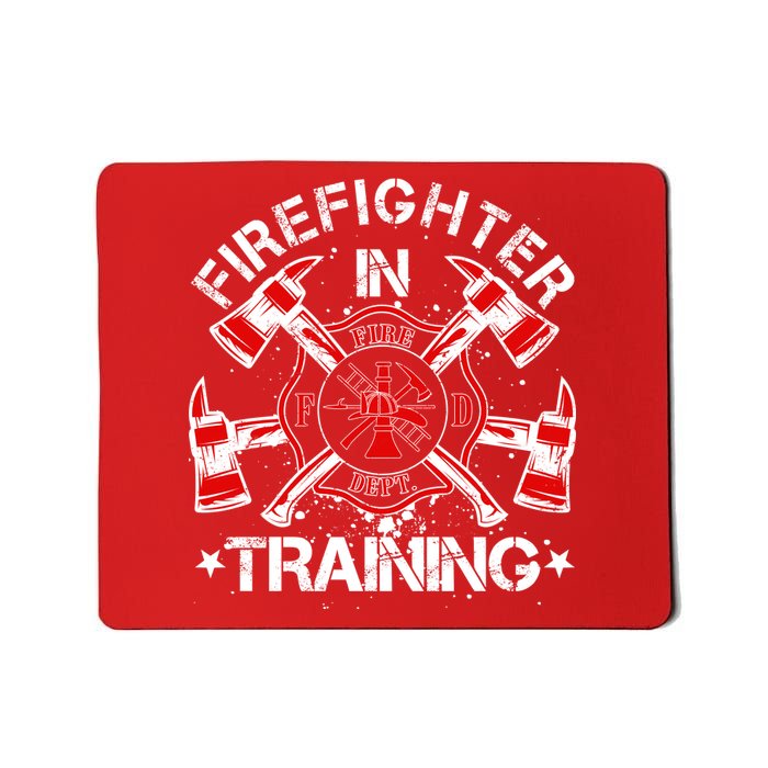 Firefighter In Training Mousepad