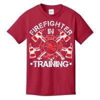 Firefighter In Training Kids T-Shirt