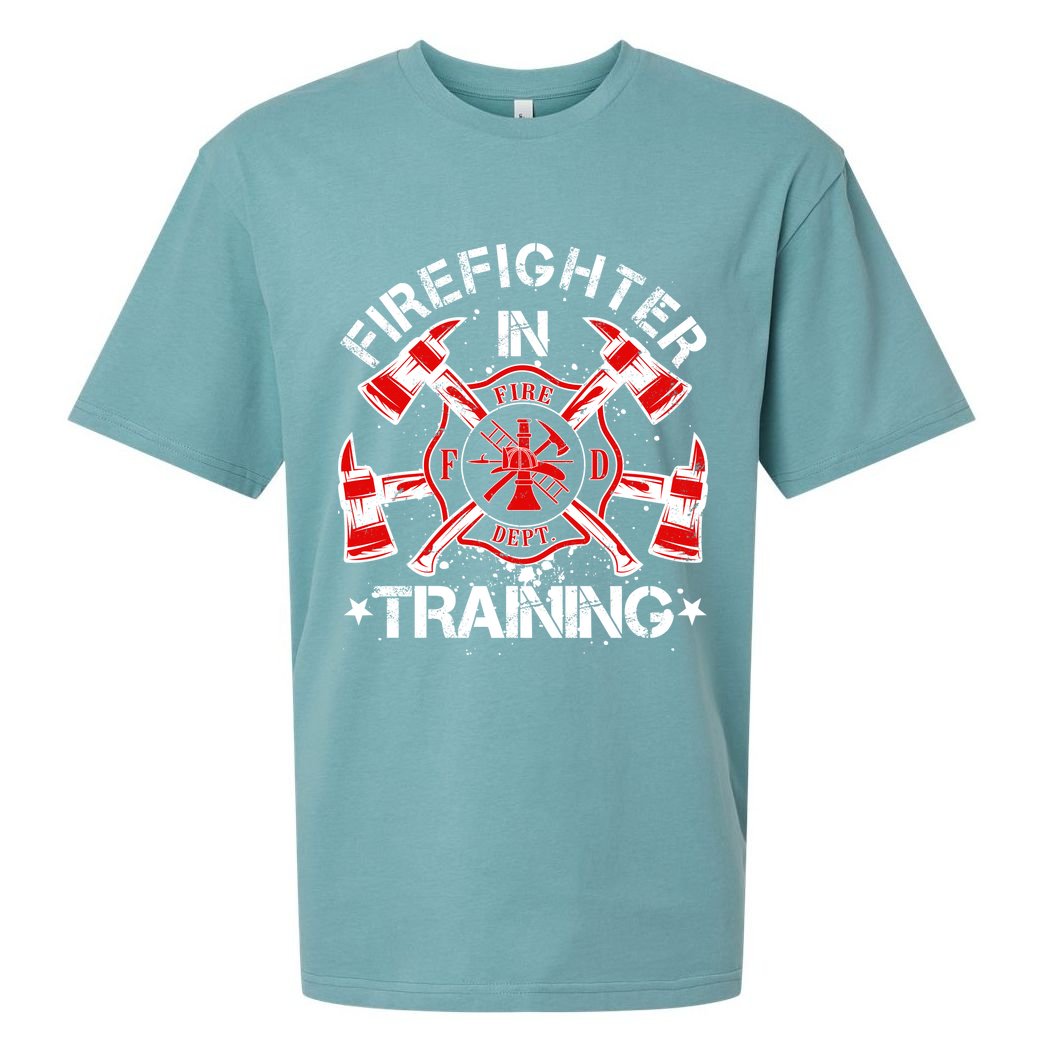 Firefighter In Training Sueded Cloud Jersey T-Shirt