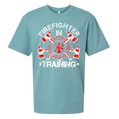 Firefighter In Training Sueded Cloud Jersey T-Shirt