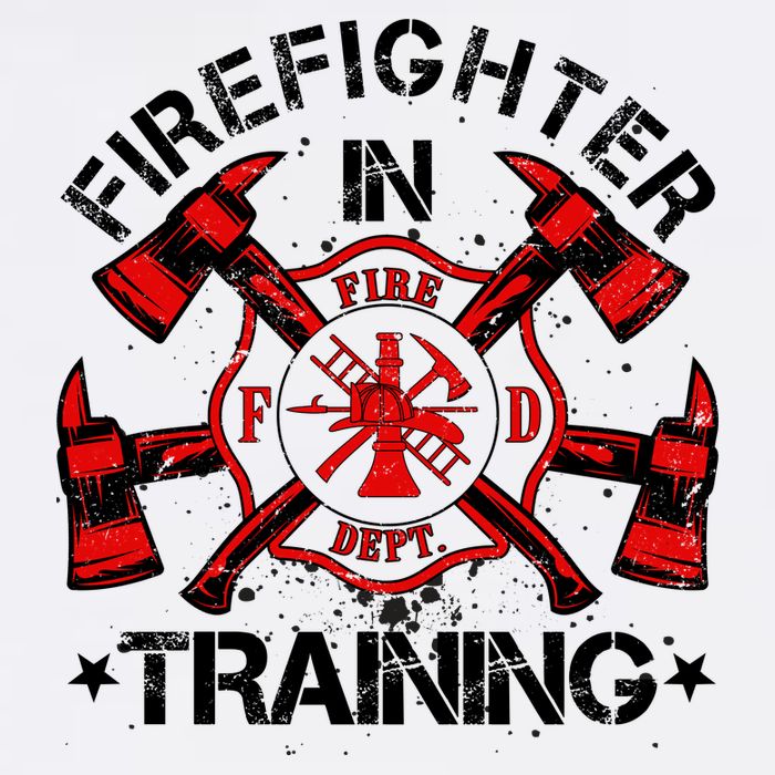 Firefighter In Training Garment-Dyed Sweatshirt