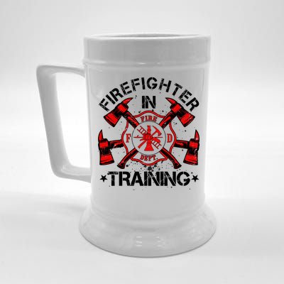 Firefighter In Training Beer Stein