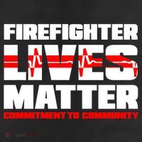Firefighter Lives Matter 11oz C Handle Ceramic Mug