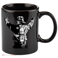 Firefighter Rock Hands 11oz C Handle Ceramic Mug