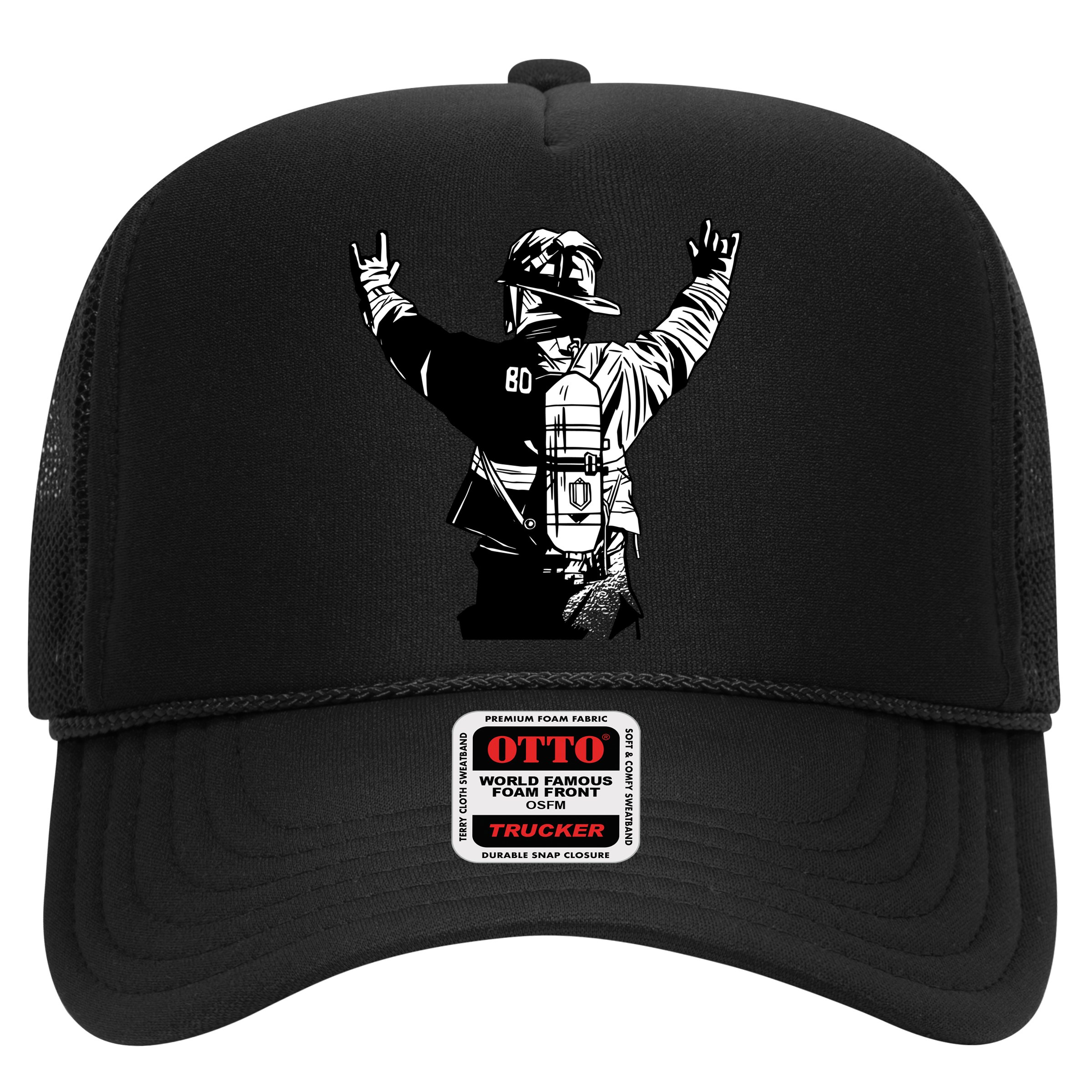Firefighter Rock Hands Hat