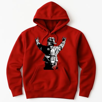 Firefighter Rock Hands Hoodie
