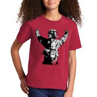 Firefighter Rock Hands Kids T-Shirt