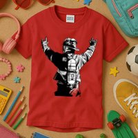Firefighter Rock Hands Kids T-Shirt