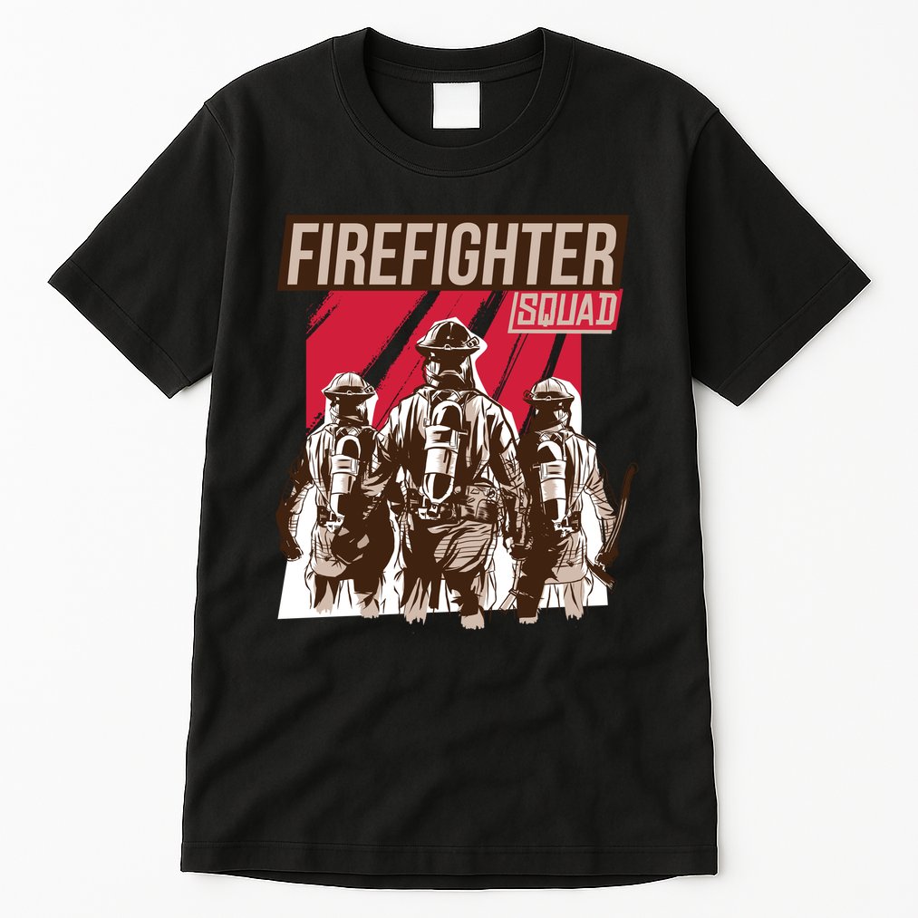 Firefighter Squad Tall T-Shirt