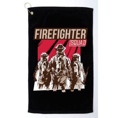 Firefighter Squad Golf Towel