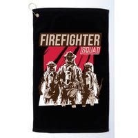 Firefighter Squad Golf Towel