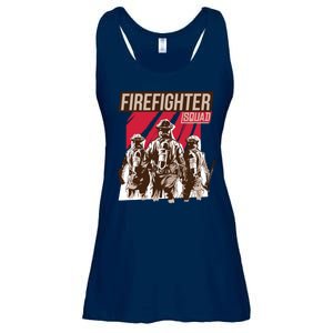 Firefighter Squad Ladies Essential Flowy Tank