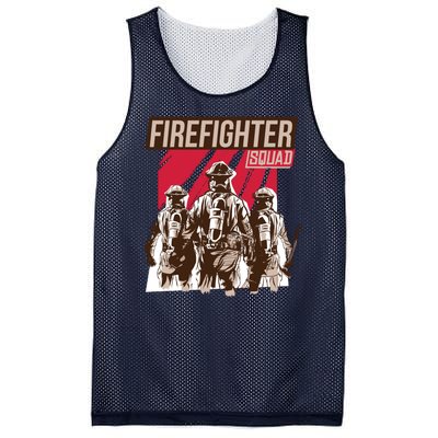 Firefighter Squad Mesh Reversible Basketball Jersey Tank