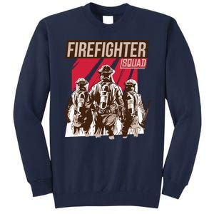 Firefighter Squad Tall Sweatshirt