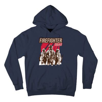 Firefighter Squad Tall Hoodie