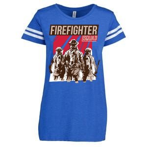 Firefighter Squad Enza Ladies Jersey Football T-Shirt