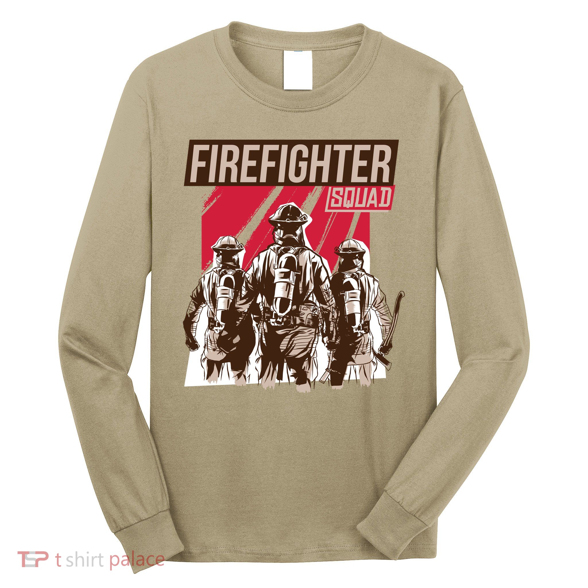 Firefighter Squad Long Sleeve Shirt