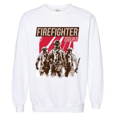 Firefighter Squad Garment-Dyed Sweatshirt