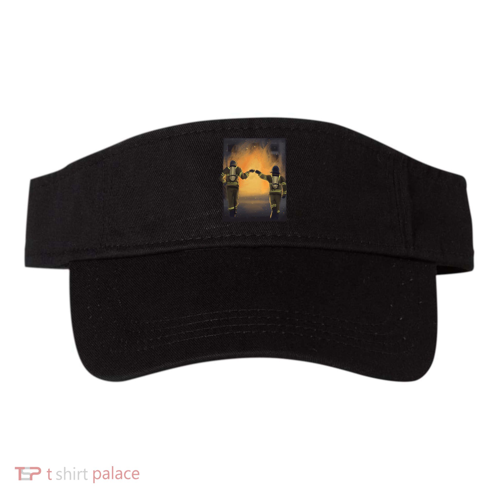 Firefighters Fist Bump  Visor