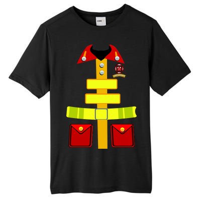 Fireman Costume Firefighter Halloween Uniform Tall Fusion ChromaSoft Performance T-Shirt