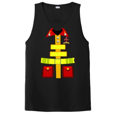 Fireman Costume Firefighter Halloween Uniform PosiCharge Competitor Tank