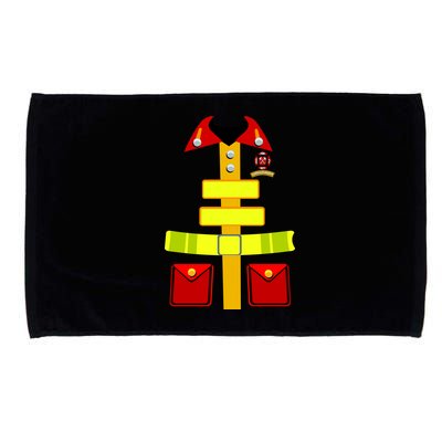 Fireman Costume Firefighter Halloween Uniform Microfiber Hand Towel