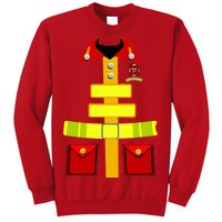 Fireman Costume Firefighter Halloween Uniform Sweatshirt