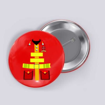 Fireman Costume Firefighter Halloween Uniform Button