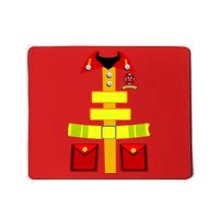 Fireman Costume Firefighter Halloween Uniform Mousepad