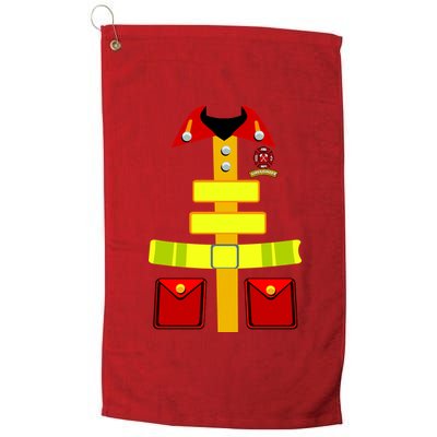 Fireman Costume Firefighter Halloween Uniform Platinum Collection Golf Towel