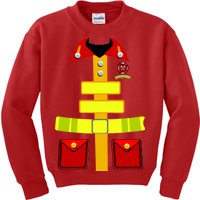 Fireman Costume Firefighter Halloween Uniform Kids Sweatshirt