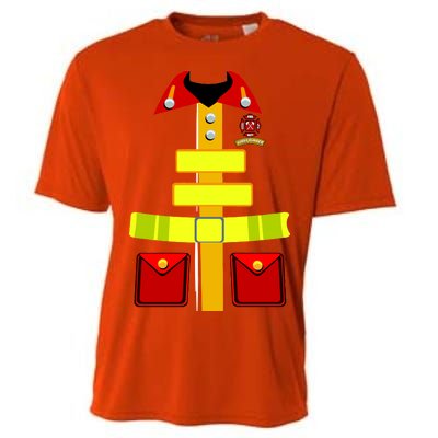 Fireman Costume Firefighter Uniform Cooling Performance Crew T-Shirt