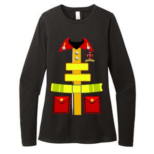 Fireman Costume Firefighter Uniform Womens CVC Long Sleeve Shirt