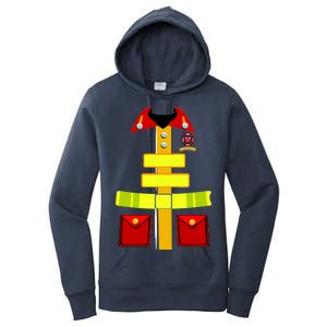 Fireman Costume Firefighter Uniform Women's Pullover Hoodie