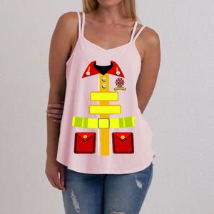 Fireman Costume Firefighter Uniform Women's Strappy Tank