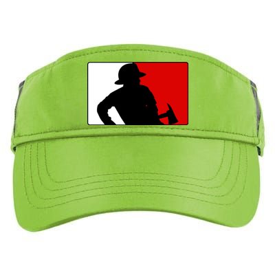 Fireman Team Logo Adult Drive Performance Visor