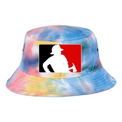 Fireman Team Logo Tie Dye Newport Bucket Hat