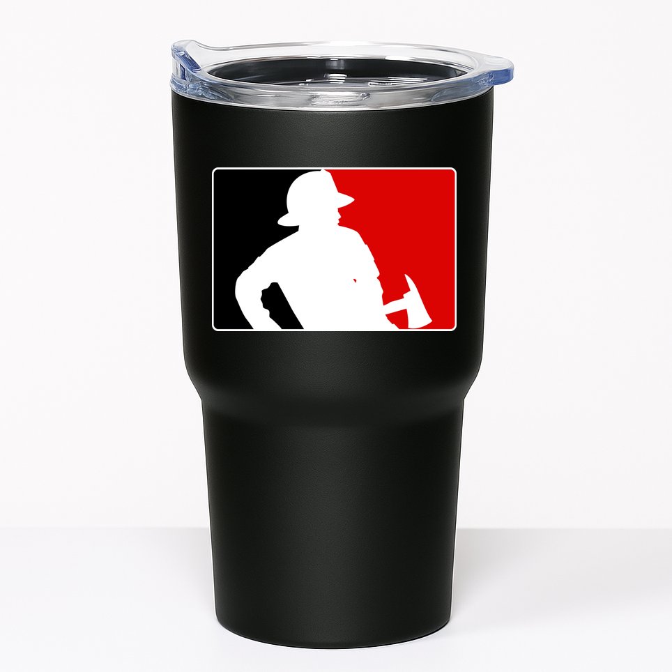 Fireman Team Logo Tumbler