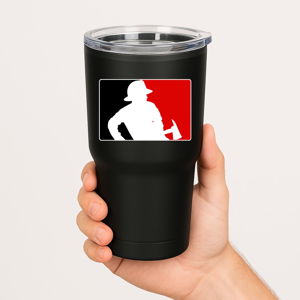 Fireman Team Logo Tumbler