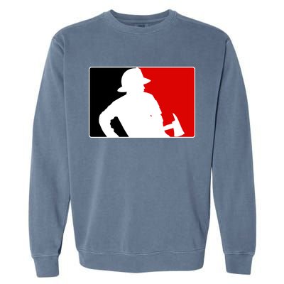 Fireman Team Logo Garment-Dyed Sweatshirt