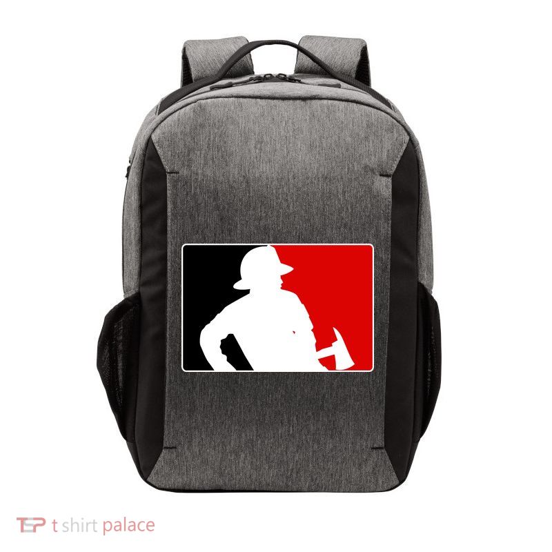 Fireman Team Logo Vector Backpack