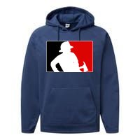 Fireman Team Logo Performance Fleece Hoodie