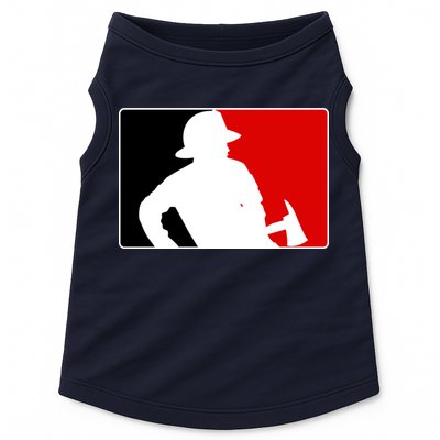 Fireman Team Logo Doggie Tank
