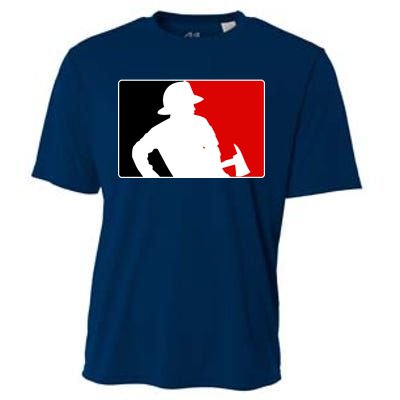 Fireman Team Logo Cooling Performance Crew T-Shirt