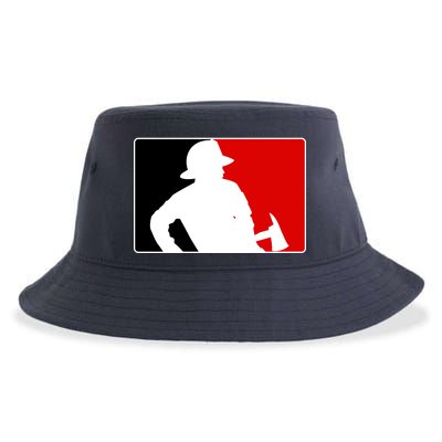 Fireman Team Logo Sustainable Bucket Hat